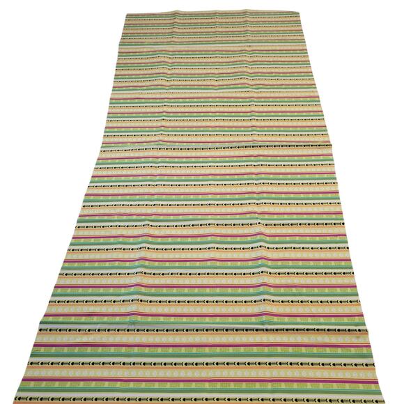 Cotton Fabric Woof Meow Stripe 18x44in Pet Theme Fishbone M'Liss Collection - Picture 3 of 9